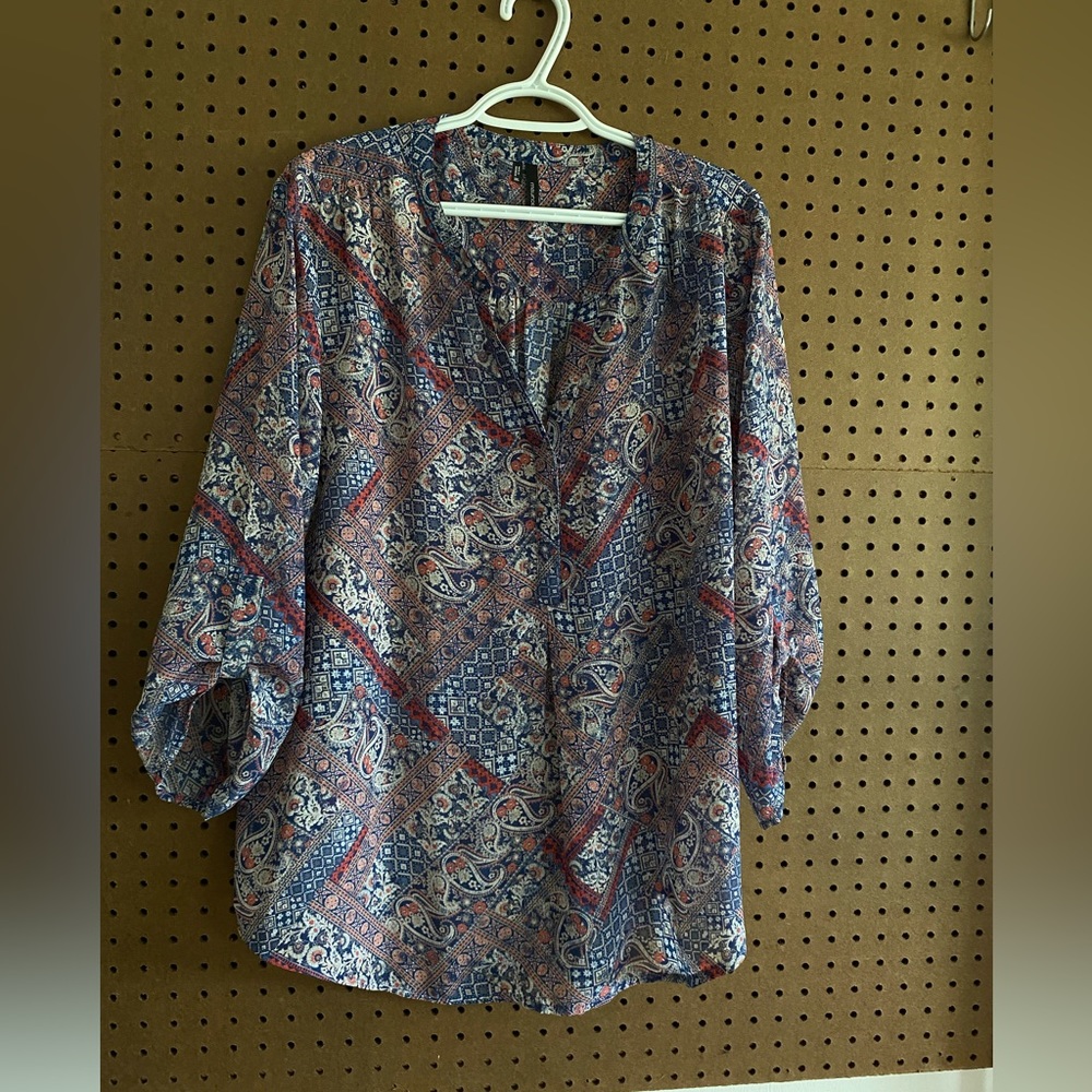 Maurice’s sheer shirt